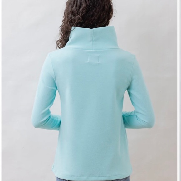 NWT Dudley Stephens Greenpoint Turtleneck in Mint XS. - Picture 4 of 5
